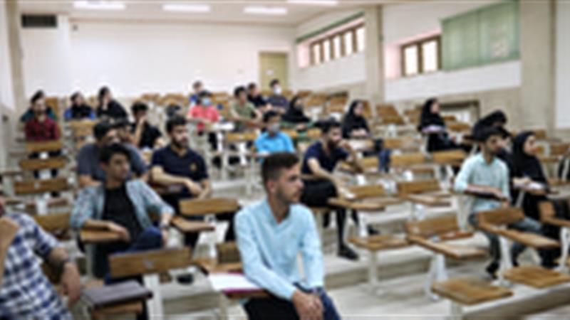 شور و نشاط دانشجویان دانشگاه یزد و دانشگاه آزاد اسلامی
