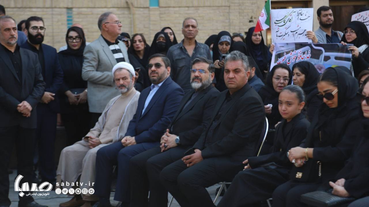 عکس/ مراسم تشییع پیکر زنده یاد محمد کاسبی