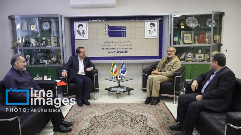استاندار ایلام از خبرگزاری ایرنا بازدید کرد