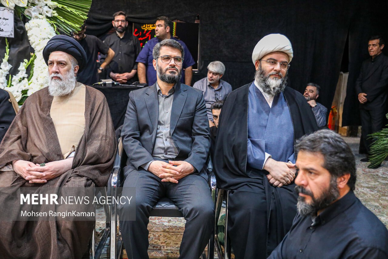 عکس/ مراسم ترحیم مادر سیدمجید بنی فاطمه