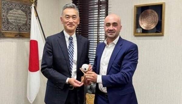 دیدار رئیس انجمن بیسبال و سافتبال ایران با سفیر ژاپن