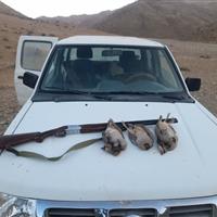 ۱۲ متخلف شکار و صید در اقلید به دام افتادند