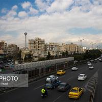 کاهش دمای هوای تهران