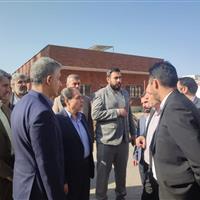 معاون وزیر بهداشت از طرح‌های توسعه بهداشتی، آموزشی و درمانی قم بازدید کرد