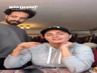 ویدئویی از قبل و بعد گریم جنجالی مردانه الناز شاکردوست