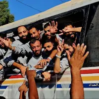 تصویری متفاوت از بازگشت اسرای فلسطینی به غزه 