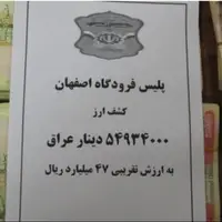 شناسایی و دستگیری اخلالگر ارزی در فرودگاه اصفهان