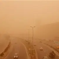 هوای غبارآلود در شرق کشور