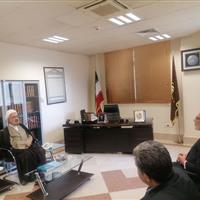 بازدید مدیر عامل ایرنا از بنیاد بین المللی اسرا و دیدار با حجت الاسلام مرتضی جوادی آملی