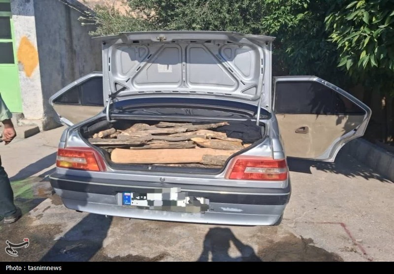 دستگیری 7 قاچاقچی چوب و زغال در چرام