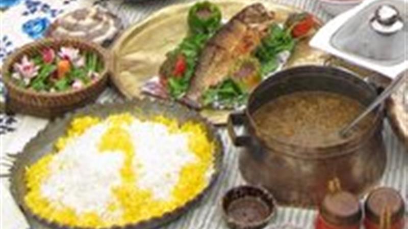 نمایشگاه غذاهای بومی و محلی در حمیدیا برپا شد