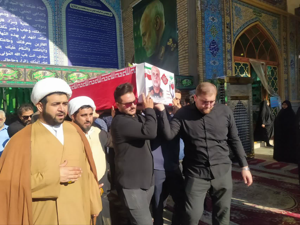 عکس/ تشییع پیکر شهید محمدرضا پورمهدی در دزفول