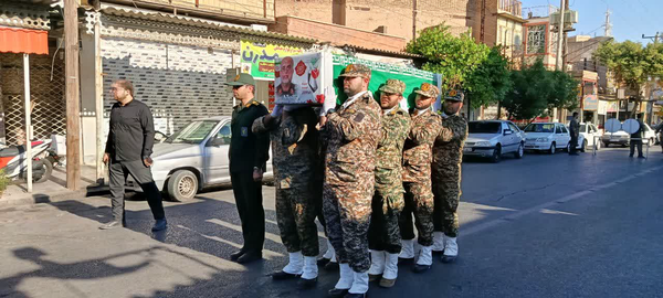 عکس/ تشییع پیکر شهید محمدرضا پورمهدی در دزفول