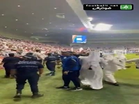درگیری هواداران امارات با قطری‌ها پس از صعود قطر به جام جهانی