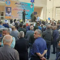 گرگان در سوگ سردار شهید؛ پیکر محمد هاشم سلطانی با اشک و اندوه بدرقه شد