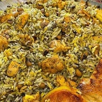 طرز تهیه لوبیا پلوی شیرازی با دستوری ساده
