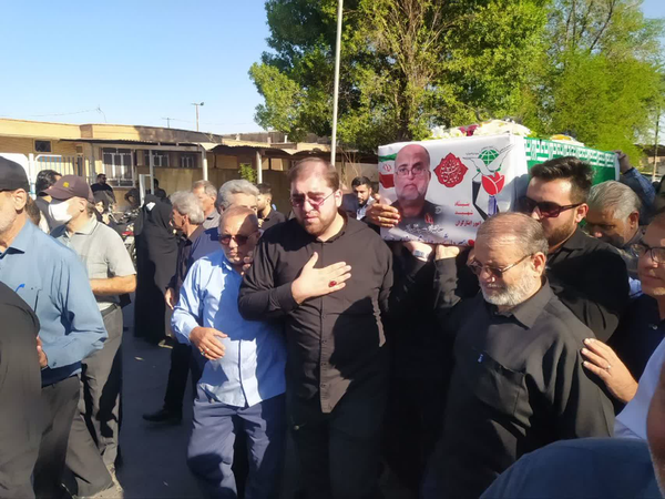 عکس/ تشییع پیکر شهید محمدرضا پورمهدی در دزفول