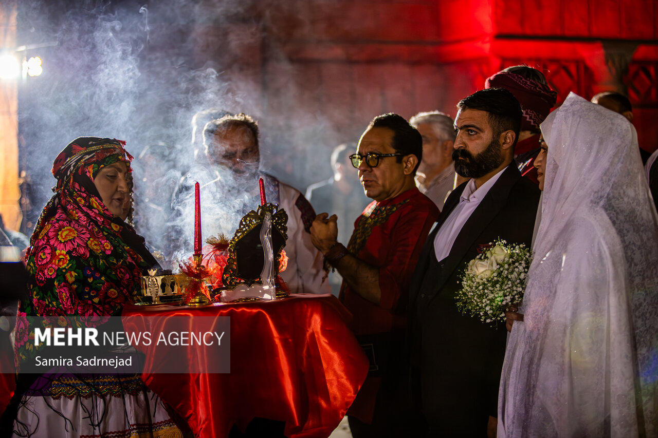 جشن ازدواج «دل آرام شهر»