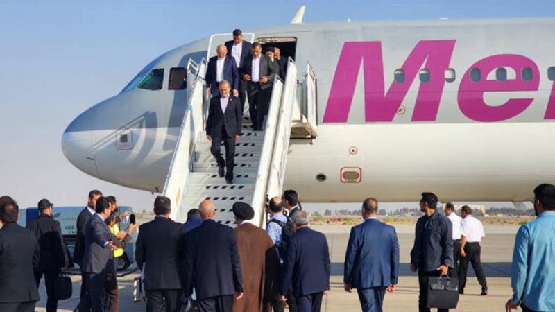 پزشکیان وارد اصفهان شد