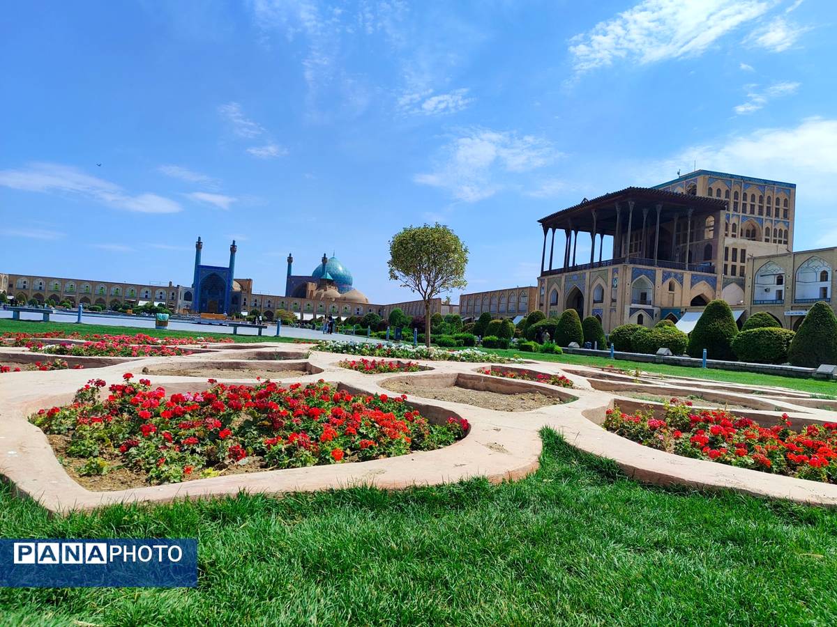 عکس/ میدان امام اصفهان، شاهکاری از معماری و تاریخ