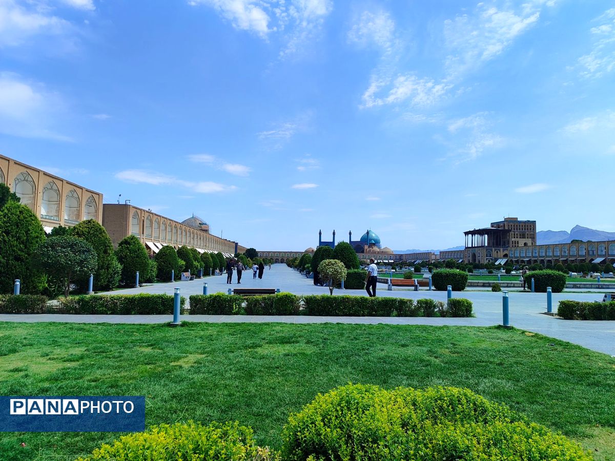 عکس/ میدان امام اصفهان، شاهکاری از معماری و تاریخ