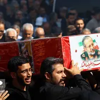 عکس/ مراسم تشییع پیکر سردار افشار در تهران