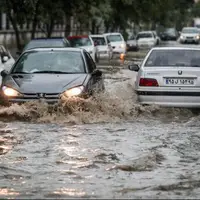 بارندگی شدید در مازندران