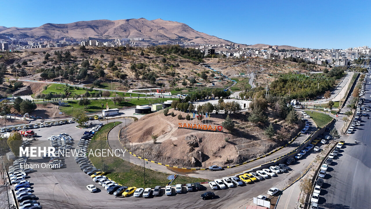 افتتاح پارک ۳۲ هکتاری نیشتمان در سنندج