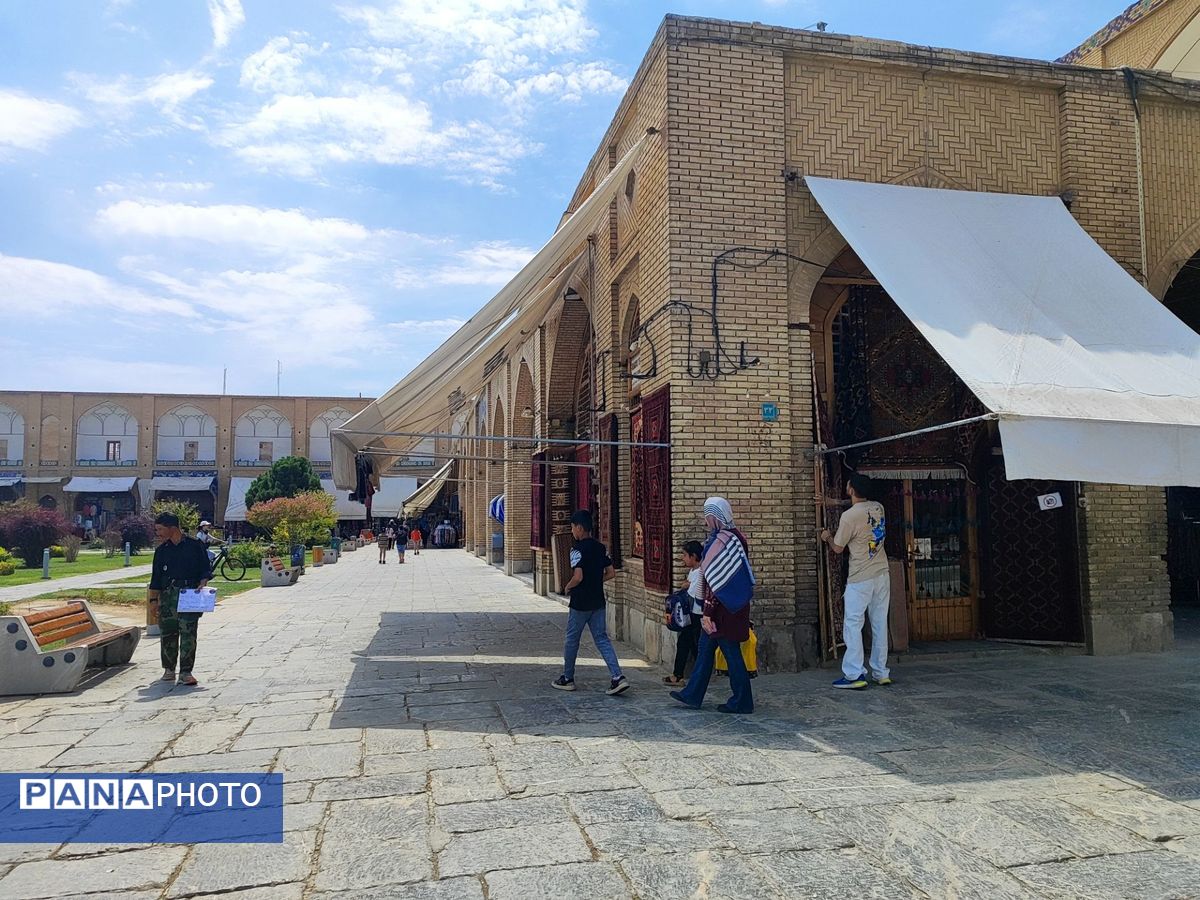 عکس/ میدان امام اصفهان، شاهکاری از معماری و تاریخ