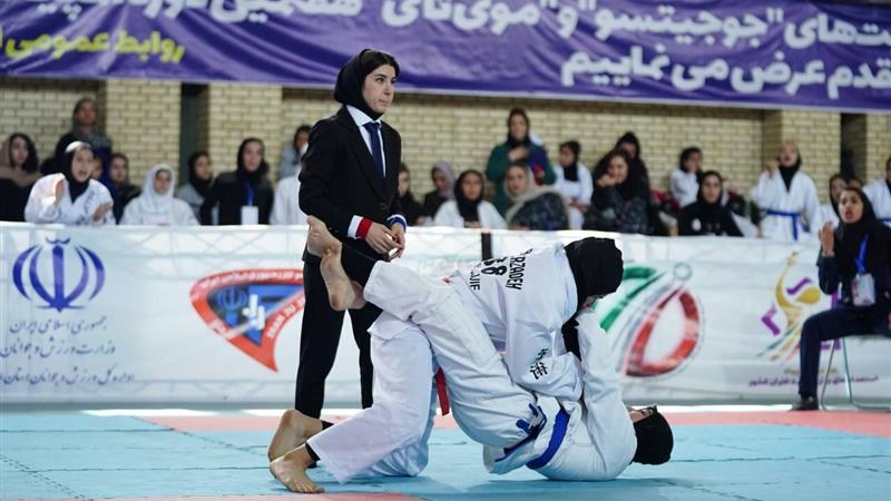 مسابقات جوجیتسو استعدادهای برتر کشور در البرز برگزار شد