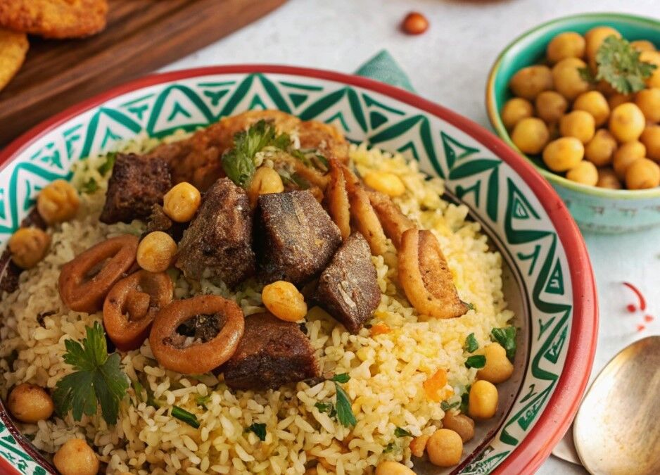 پلو عربی؛ غذایی لذیذ با طعم ادویههای متنوع