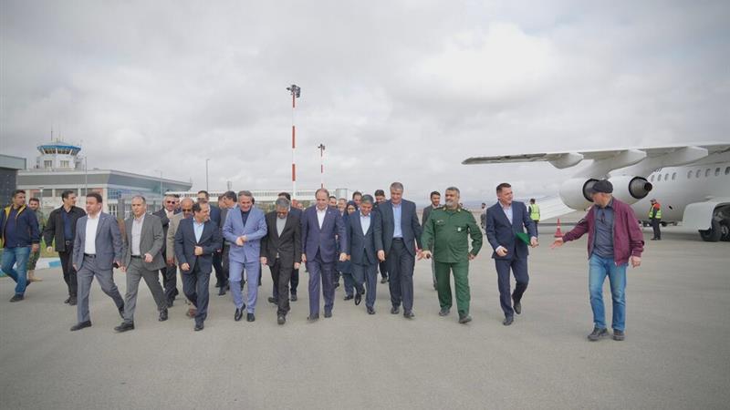 سفر اسلامی به اردبیل برای افتتاح مرکز پرتودهی شمالغرب کشور