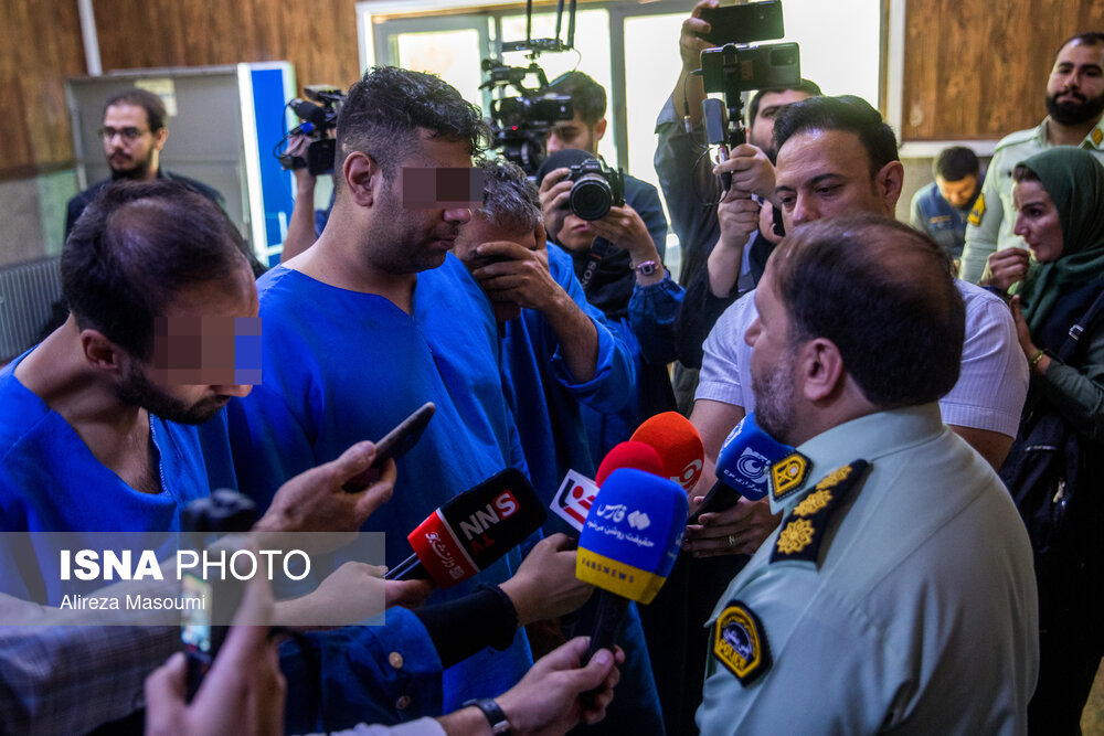عکس/ دستگیری سارقان خشن در تهران