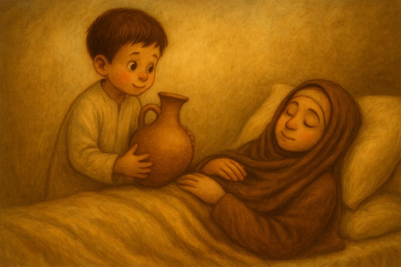 تاثیر شگفت‌انگیز دعای خیر مادر 
