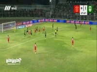 قیچی برگردان محمدحسین صادقی با واکنش گلر خیبر به گل تبدیل نشد