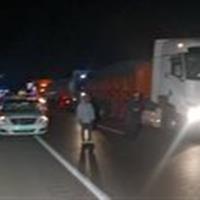 تردد عادی خودروها در جاده شاهرود - میامی