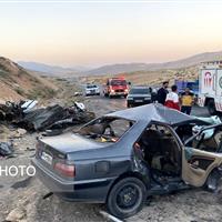 واژگونی مرگبار خودرو در محور دندی – زنجان