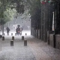 رگبار و رعد و برق در ۱۱ استان
