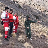 نجات یک فرد مفقودی در کوهستان سرخه