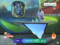 واکنش مجری به تماشای بازی استقلال توسط حسینی