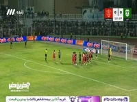 مدافع خیبر ناجی دروازه این تیم شد