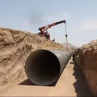 پیشرفت ۳۸ درصدی طرح انتقال آب دریای عمان به زاهدان و زابل
