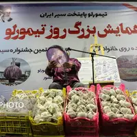 جشنواره سیر «تیمورلو» در آذربایجان شرقی