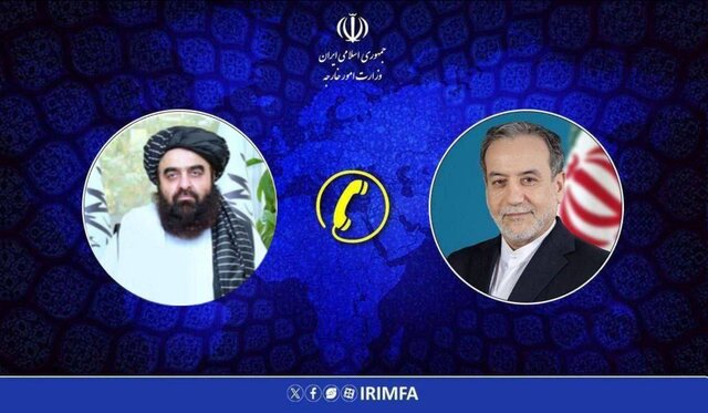 گفتوگوی عراقچی با امیرخان متقی؛ از درگیریهای میان افغانستان و پاکستان تا حقابه هیرمند