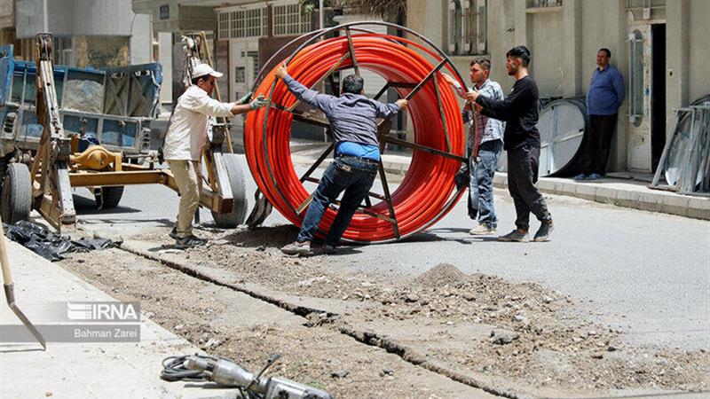 ۲۲۵ کیلومتر فیبرنوری در کردستان اجرا شد