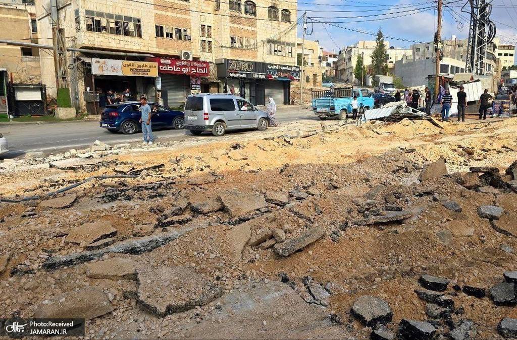  ویرانی گسترده در شمال کرانه باختری به دلیل حملات اسرائیل
