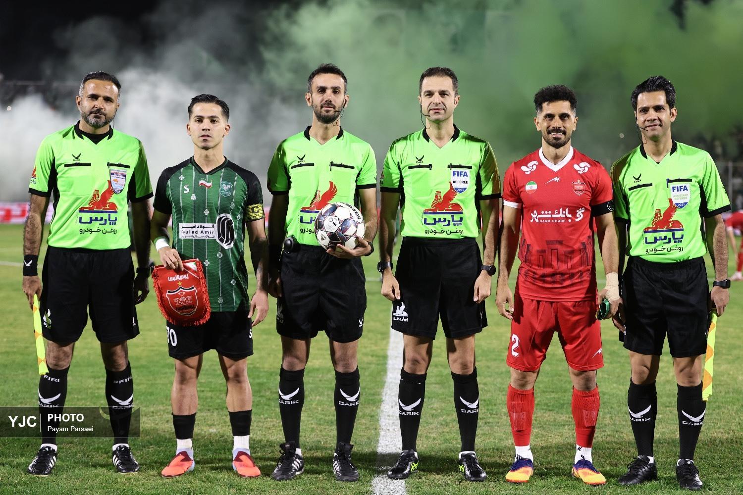 دیدار خیبر خرم‌آباد و پرسپولیس 