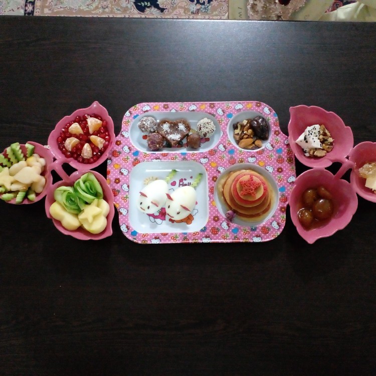 از شما/صبحانه سالم برای مدرسه دختر گلم 😍🤩