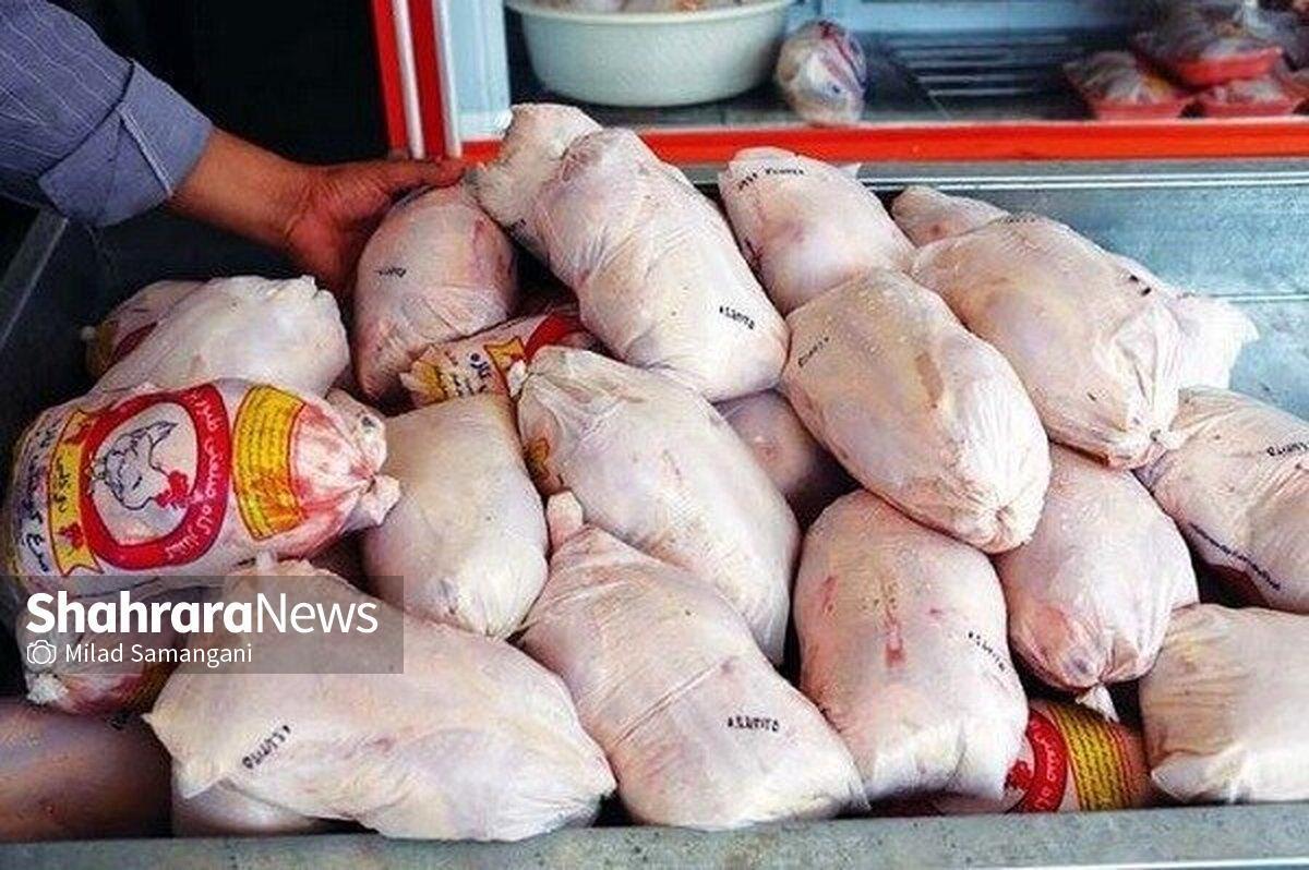 کاهش قیمت مرغ در مشهد؛ گوشت و تخممرغ امروز چند؟