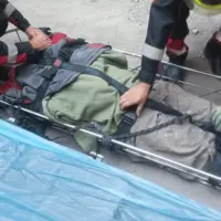 یک مصدوم در حادثه سقوط سنگ در کارگاه ساختمانی